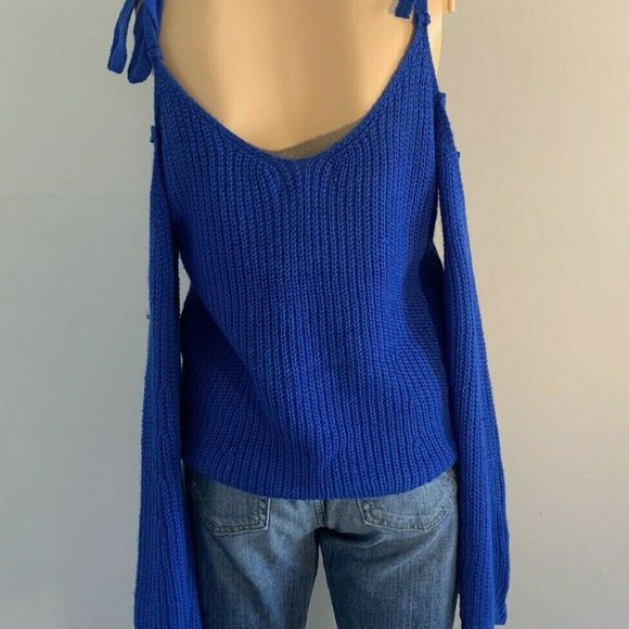 Settle Down Size Medium Crotchet Style Royal Blue - Picture 3 of 8